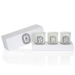 Diptyque Set of 3 Mini Candles Baies Figuier Roses 70g