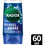 Radox Feel Awake mini shower gel 60ml