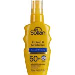 Soltan Protect & Moisturise Mini Suncare Spray SPF50+ 75ml