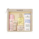 Nuxe Travel Exclusive Travel Essentials Pouch Set 10ml + 15ml + 15g + 30ml + 100ml